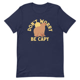 Don't Worry Be Capy Men's Signature Tee