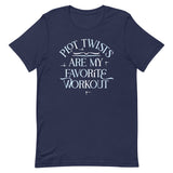 Plot Twists Are My Favorite Workout Men's Signature Tee