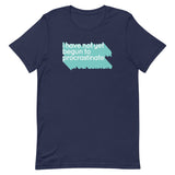 Not Begun To Procrastinate Men's Signature Tee