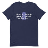 Knock Knock! Who's There? The Doctor Men's Signature Tee