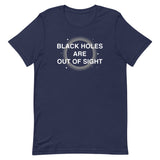 Black Holes Are Out Of Sight Men's Signature Tee