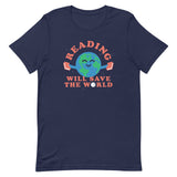 Reading Will Save The World Men's Signature Tee