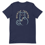 Quietly Judging Men's Signature Tee