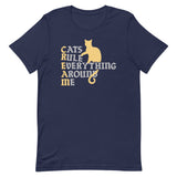 Cats Rule Everything Around Me Men's Signature Tee