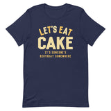 Let's Eat Cake Men's Signature Tee