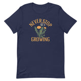 Never Stop Growing Men's Signature Tee