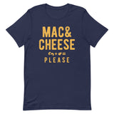 Mac And Cheese Please Men's Signature Tee