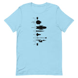 Space Ship Timeline Men's Signature Tee