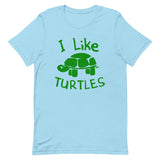 I Like Turtles Men's Signature Tee