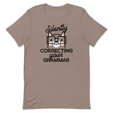 Silently Correcting Your Grammar Men's Signature Tee