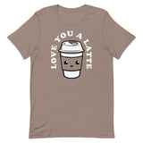 Love You A Latte Men's Signature Tee