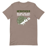 Hedgehogs Can't Share Men's Signature Tee