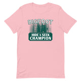 Bigfoot Hide And Seek Champion Men's Signature Tee