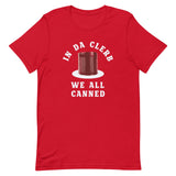 In Da Clerb We All Canned Men's Signature Tee
