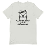 Silently Correcting Your Grammar Men's Signature Tee