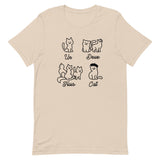 Un Deux Trois Cat Men's Signature Tee