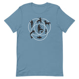 Human Horse Fish Venn Diagram Men's Signature Tee