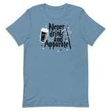 Never Drink And Apparate Men's Signature Tee