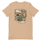 My Brain Has Too Many Tabs Open Men's Signature Tee