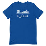 No 1 Under Stands Men's Signature Tee