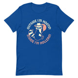 Outside I'm Hootin' Inside I'm Hollerin' Men's Signature Tee