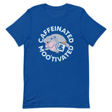 Caffeinated & Moo'tivated Men's Signature Tee