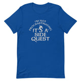 I'm Not Procrastinating, It's A Side Quest Men's Signature Tee
