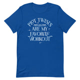 Plot Twists Are My Favorite Workout Men's Signature Tee
