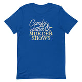 Comfy Clothes & Murder Shows Men's Signature Tee