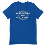 Black Holes Are Out Of Sight Men's Signature Tee