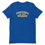 Jogging Is The Worst Men's Signature Tee