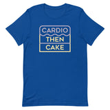Cardio Then Cake Men's Signature Tee