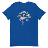Flamingo With It Men's Signature Tee