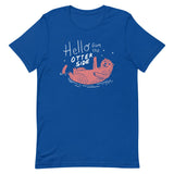 Hello From The Otter Side Men's Signature Tee