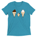 Ice Cream Family Men's Tri-Blend Tee