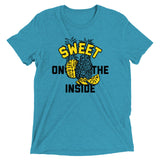 Sweet On The Inside Men's Tri-Blend Tee