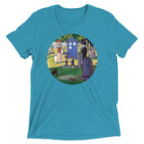 Tardis On La Grande Men's Tri-Blend Tee