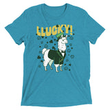 Llucky Llama Men's Tri-Blend Tee
