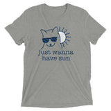 Just Wanna Have Sun Men's Tri-Blend Tee