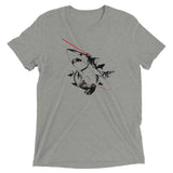 Sharks With Lasers Men's Tri-Blend Tee