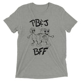 Peanut Butter And Jelly - BFF Men's Tri-Blend Tee