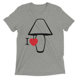 I Love Lamp Men's Tri-Blend Tee