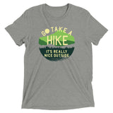 Go Take A Hike Men's Tri-Blend Tee