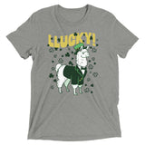 Llucky Llama Men's Tri-Blend Tee