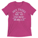 Plot Twists Are My Favorite Workout Men's Tri-Blend Tee