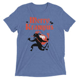 Merry Krampus Men's Tri-Blend Tee