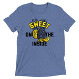 Sweet On The Inside Men's Tri-Blend Tee