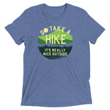 Go Take A Hike Men's Tri-Blend Tee