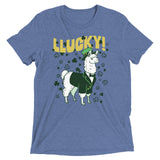 Llucky Llama Men's Tri-Blend Tee
