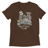 The Ain't Fast Club Men's Tri-Blend Tee